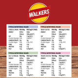 Walkers classic crisps multipack 20 bags, imported from the UK