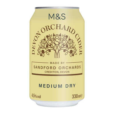 M&S M&S Sandford's Devon Orchard Cider 330ml- Buy online at McGrocer