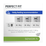 Perfect Fit Senior Dry Cat Food Chicken 750g, imported from the UK