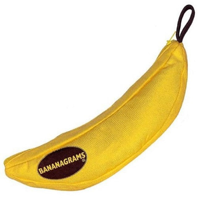 Bananagrams travel word game in pouch - British product