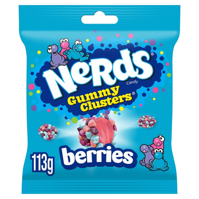 Nerds Gummy Clusters Berries candy bag (British brand)