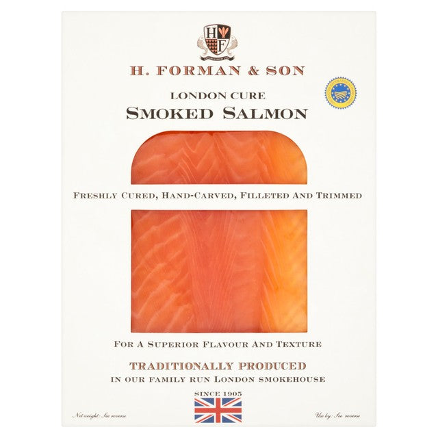 H. Forman & Son smoked salmon London Cure 100g, UK version
