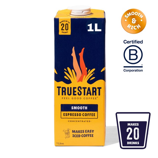 TrueStart Coffee smooth coffee concentrate 1L - British product