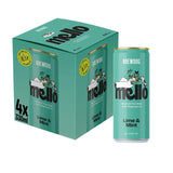 Mello alcohol-free beer Lime & Mint 4x330ml (British brand)
