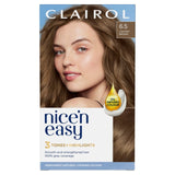 Clairol Nice'n Easy hair dye 6.5 Lightest Brown - British product