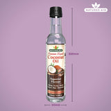 Natures Aid pure coconut oil 250ml, imported from the UK