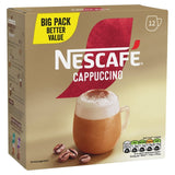 Nescafé Cappuccino instant coffee 12 sachets, imported from the UK