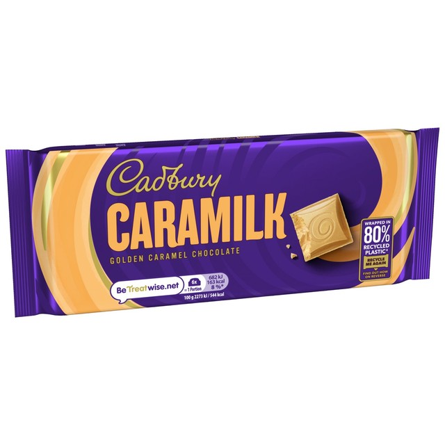 Cadbury Caramilk white chocolate bar 90g - British product