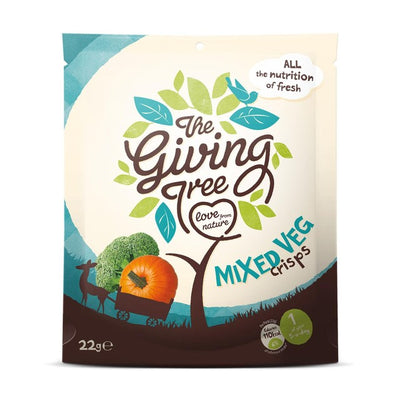 Giving Tree Brokkoli- & Kürbis-Chips Gemüse-Chips 22g