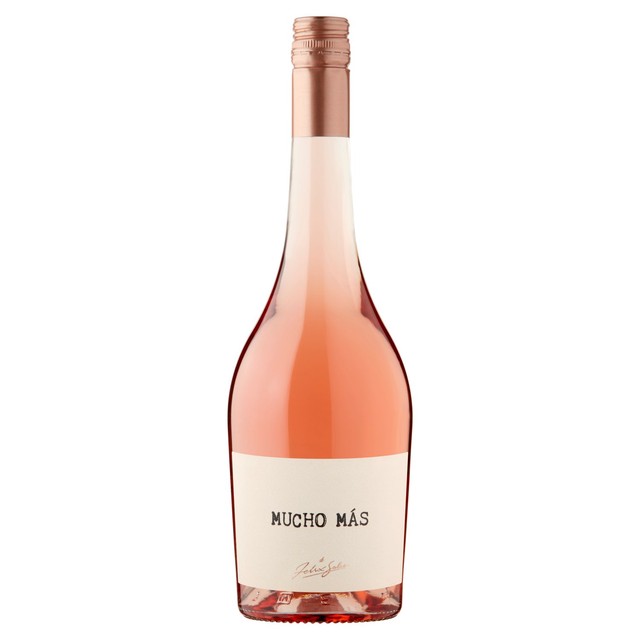 Mucho Mas Rosado rosé wine 75cl, imported from the UK
