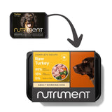 Nutriment turkey formula raw dog food 500g, imported from the UK