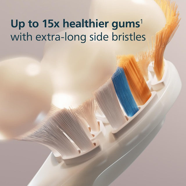 Philips toothbrush replacement head white 3 pack, imported from the UK