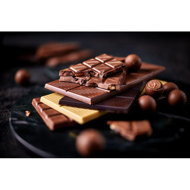 M&S 72% cocoa dark chocolate 125g, imported from the UK