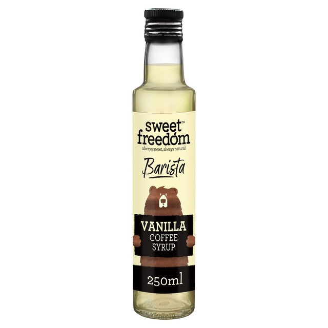 Sweet Freedom Barista Syrup Vanilla 250g (British brand)