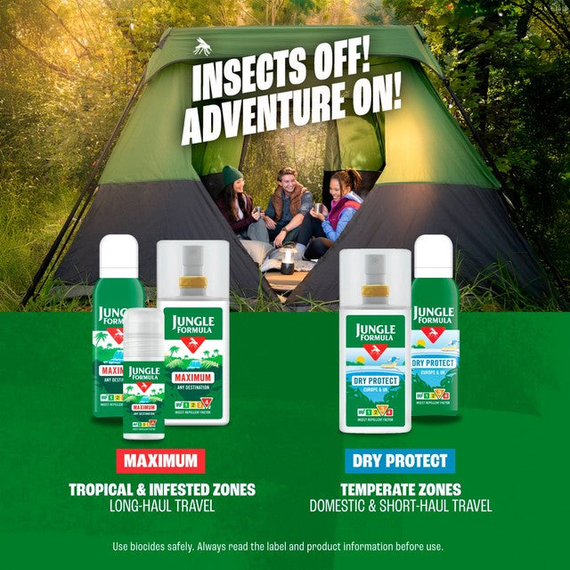 Jungle Formula Maximum Aerosol Insect Repellent 125ml, UK version