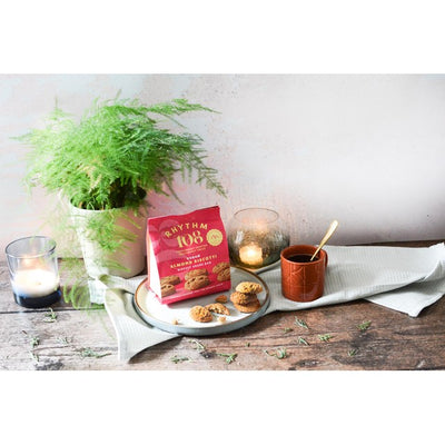 Rhythm 108 Swiss Vegan Almond Biscotti Biscuit Share Bag 135g