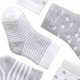 M&S baby star socks 0-6 months grey imported from the UK