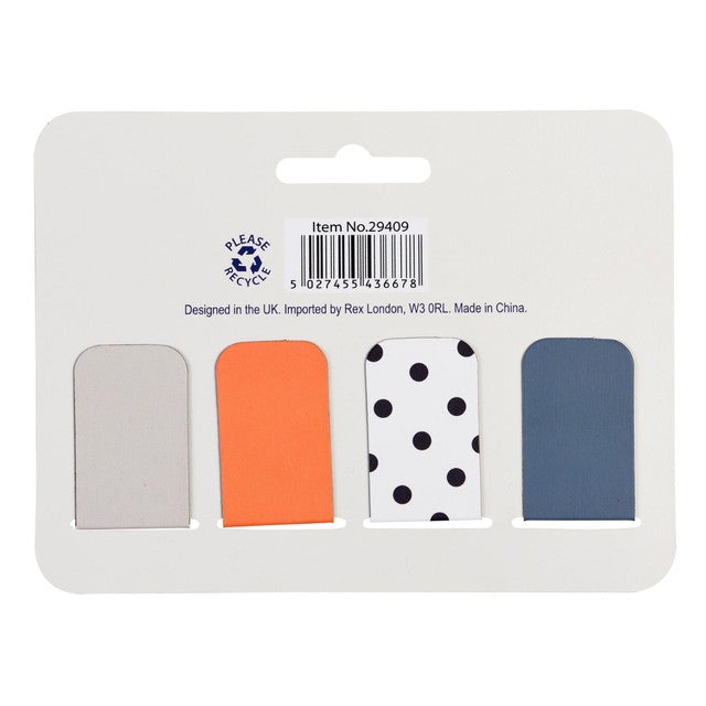 Rex International magnetic dog bookmarks set of 4, imported from the UK