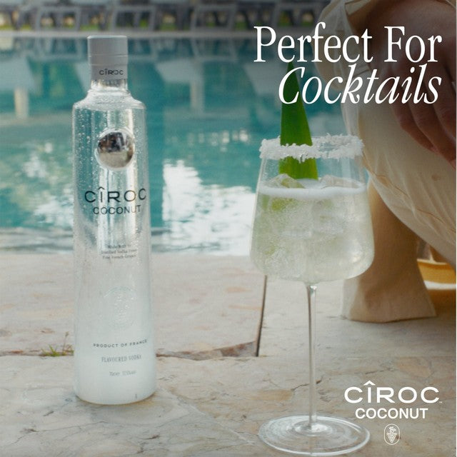 Ciroc Coconut flavoured vodka 70cl - British product