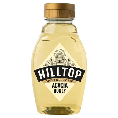 M&S Hilltop Acacia Honey Pure Acacia Honey 340g- Buy online at McGrocer
