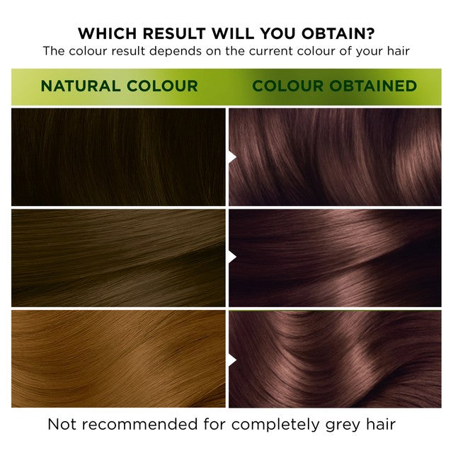 Garnier hair dye 4.15 Iced Coffee, UK version