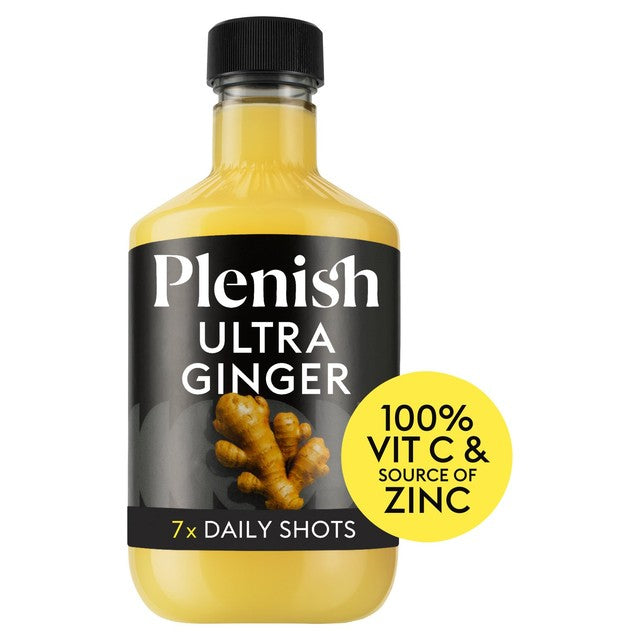 PLENISH ginger shot ultra dosing bottle 420ml - British product