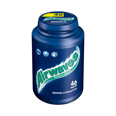 M&S Wrigley's Airwaves Mentol & Eukalyptus Sukkerfri Tyggegummi 46 Stykker- Kjøp online hos McGrocer