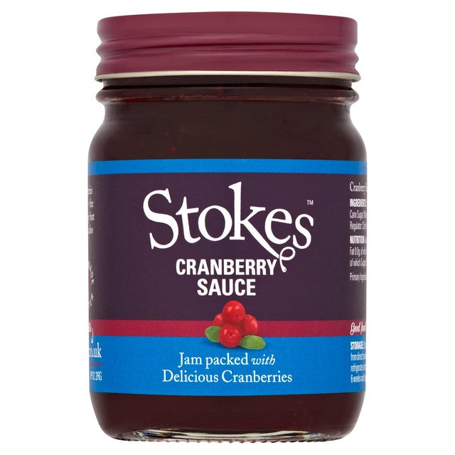 Stokes cranberry sauce 260g (British brand)