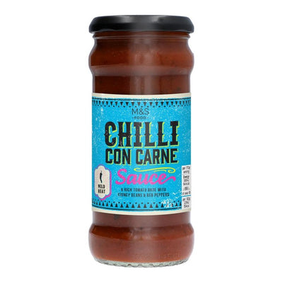 M&S M&S Mild Chilli Con Carne Cooking Sauce 340g- Buy online at McGrocer