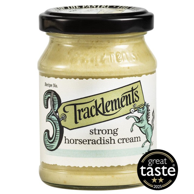 Tracklements Strong Horseradish Cream 140g (British brand)