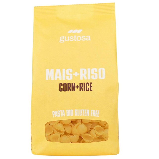 Gustosa gluten free conchiglie pasta organic corn rice (British brand)