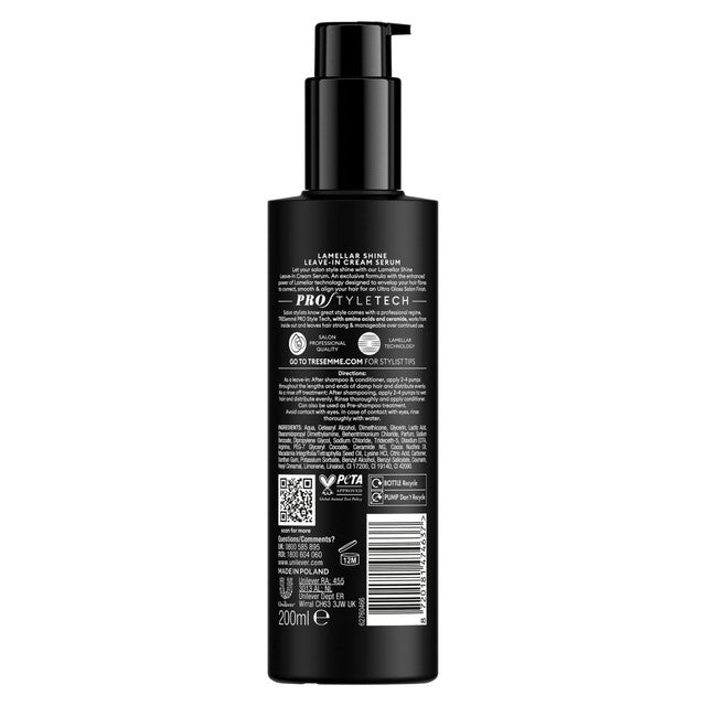 TRESemme Lamellar Serum hair serum 200ml (British brand)