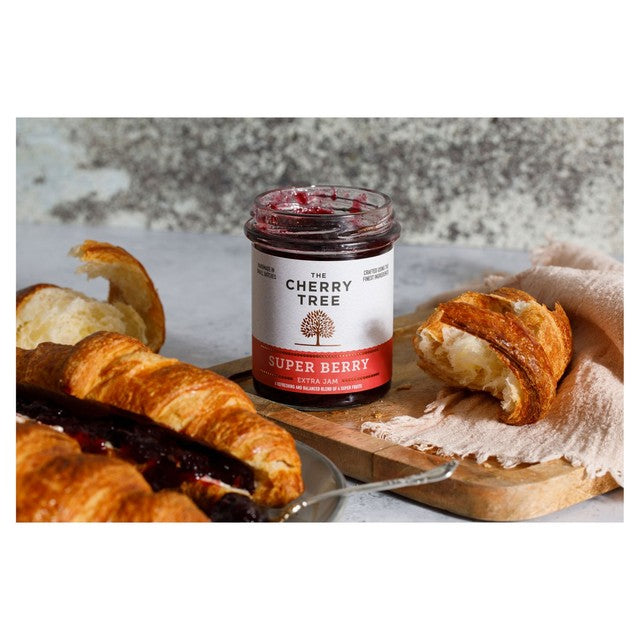 The Cherry Tree Super Berry Extra Jam 225g (British brand)
