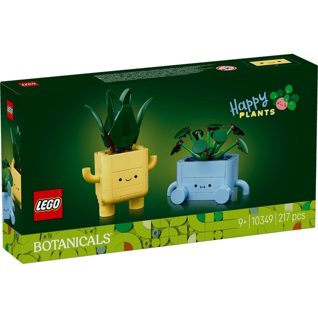 LEGO Botanicals Happy Plants building set, UK version