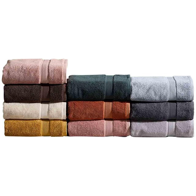 M&S extra large pure cotton towel dark charcoal, UK version