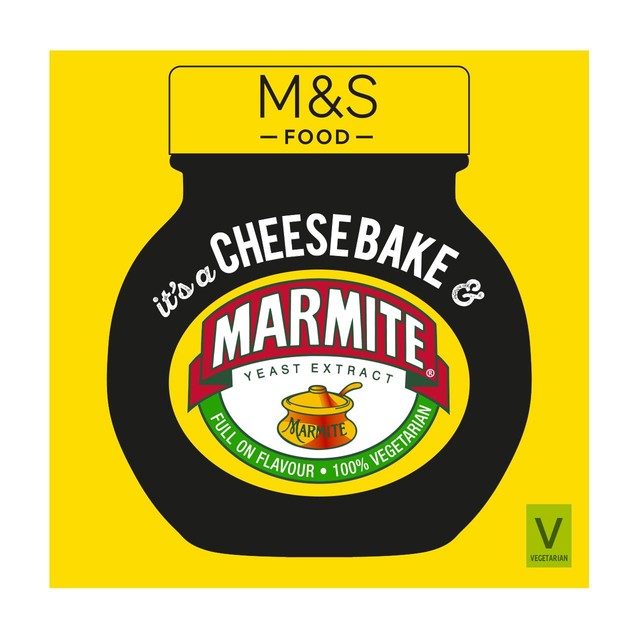 M&S Marmite Cheese Bake 150g, imported from the UK