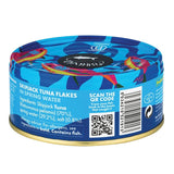 Fish 4 Ever Azores skipjack tuna flakes in spring water 160g - British product