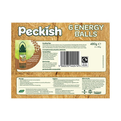 Peckish Natural Balance Energiballer for villfugl