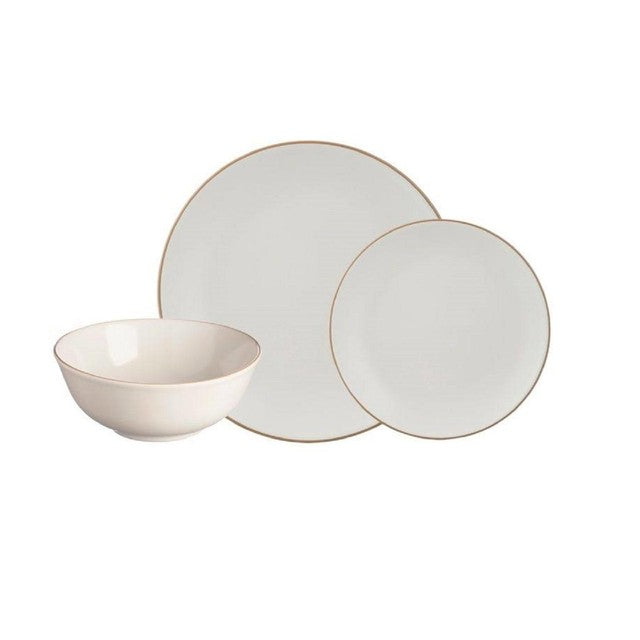Mason Cash Classic Cream dinner set 12-piece, imported from the UK
