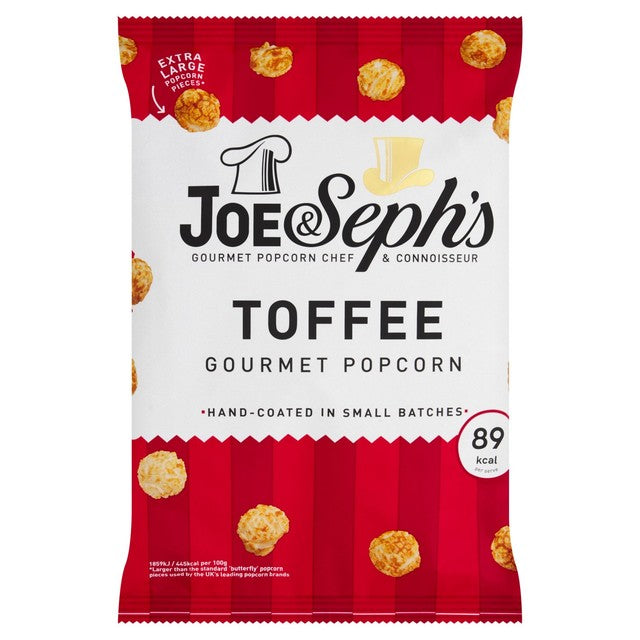 Joe & Seph's toffee popcorn 60g (British brand)
