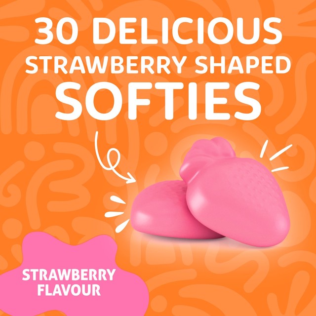 Haliborange Kids Calcium & Vitamin D Strawberry Gummies 60 Gummies, UK version