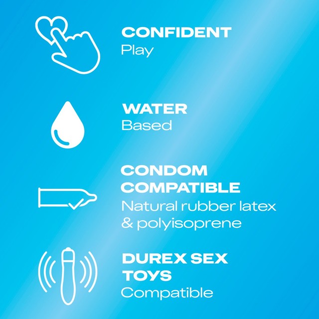 Durex tingling water based personal lubricant 100ml - British product