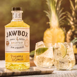 Jawbox pineapple and ginger gin liqueur 70cl, UK version