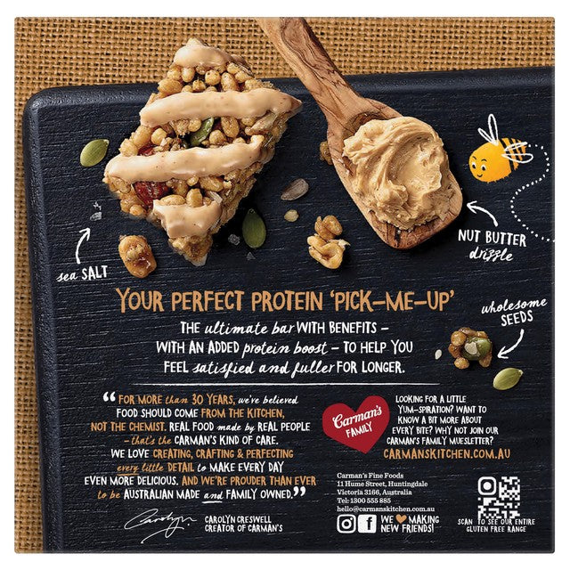 Sapphire salted caramel nut butter protein bar 5 x 40g - British product