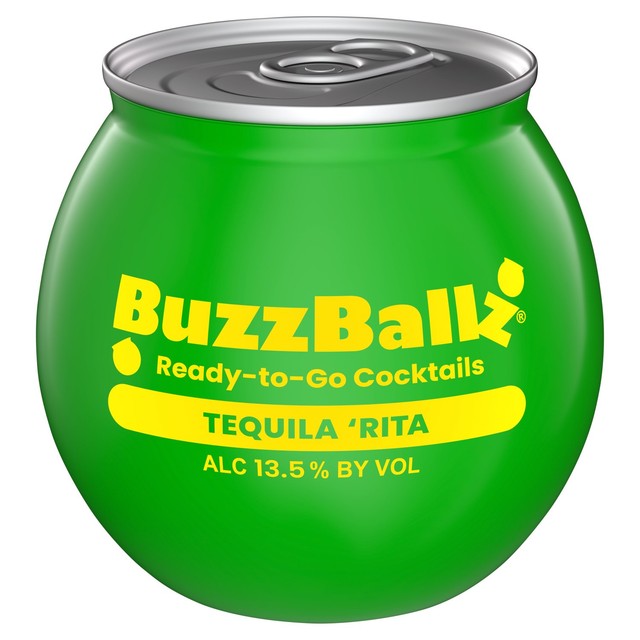 BuzzBallz Tequila 'Rita lime canned cocktail 200ml - British product