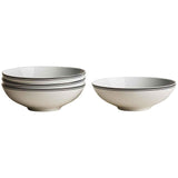 M&S Maxim Rim cereal bowl in Black Mix, imported from the UK