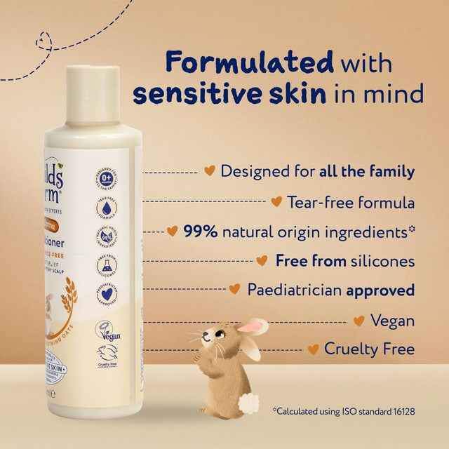 Childs Farm OatDerma Fragrance-Free children's conditioner 250ml - British product