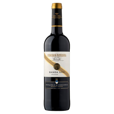 M&S Federico Paternina Banda Oro Rioja Crianza Red Wine 75cl- Buy online at McGrocer
