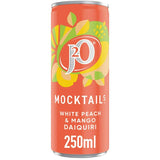 Non-Alcoholic White Peach and Mango Flavoured Soft Drink with Fruit Juices 250ml