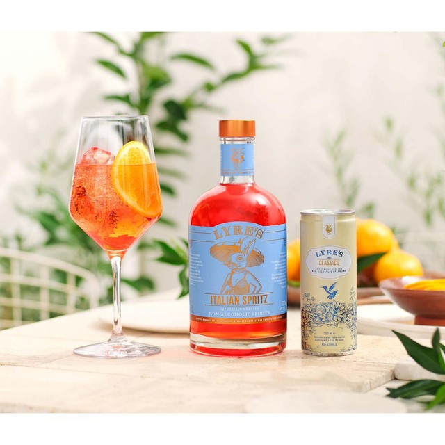 Lyre's alcohol-free Italian Spritz 70cl, UK version